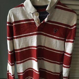 American Eagle Outfitters Long Sleeve Men’s Polo
